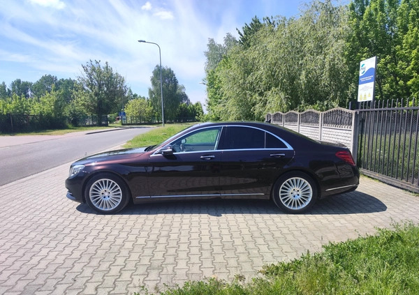 Mercedes-Benz Klasa S cena 149900 przebieg: 323904, rok produkcji 2015 z Konin małe 301